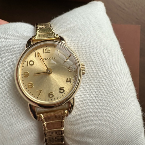 Coach - Gold Stretch Band Watch - Picture 5 of 11